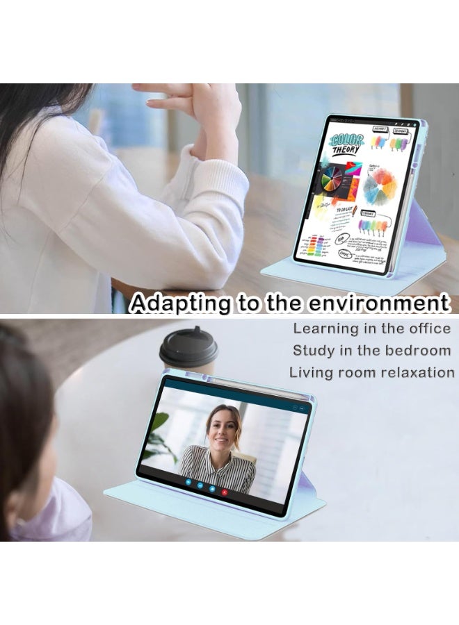 eGreen99 for Samsung Galaxy Tab S10 Plus / S9 FE Plus / S9 Plus Case Cover,Tablet Protective Case  , Acrylic 360 ° Rotating Design, Automatic Wake-up/sleep - Image 5